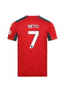 Fotbalové Dres Wolves Pedro Neto #7 Venkovní Oblečení 2023-24 Krátký Rukáv